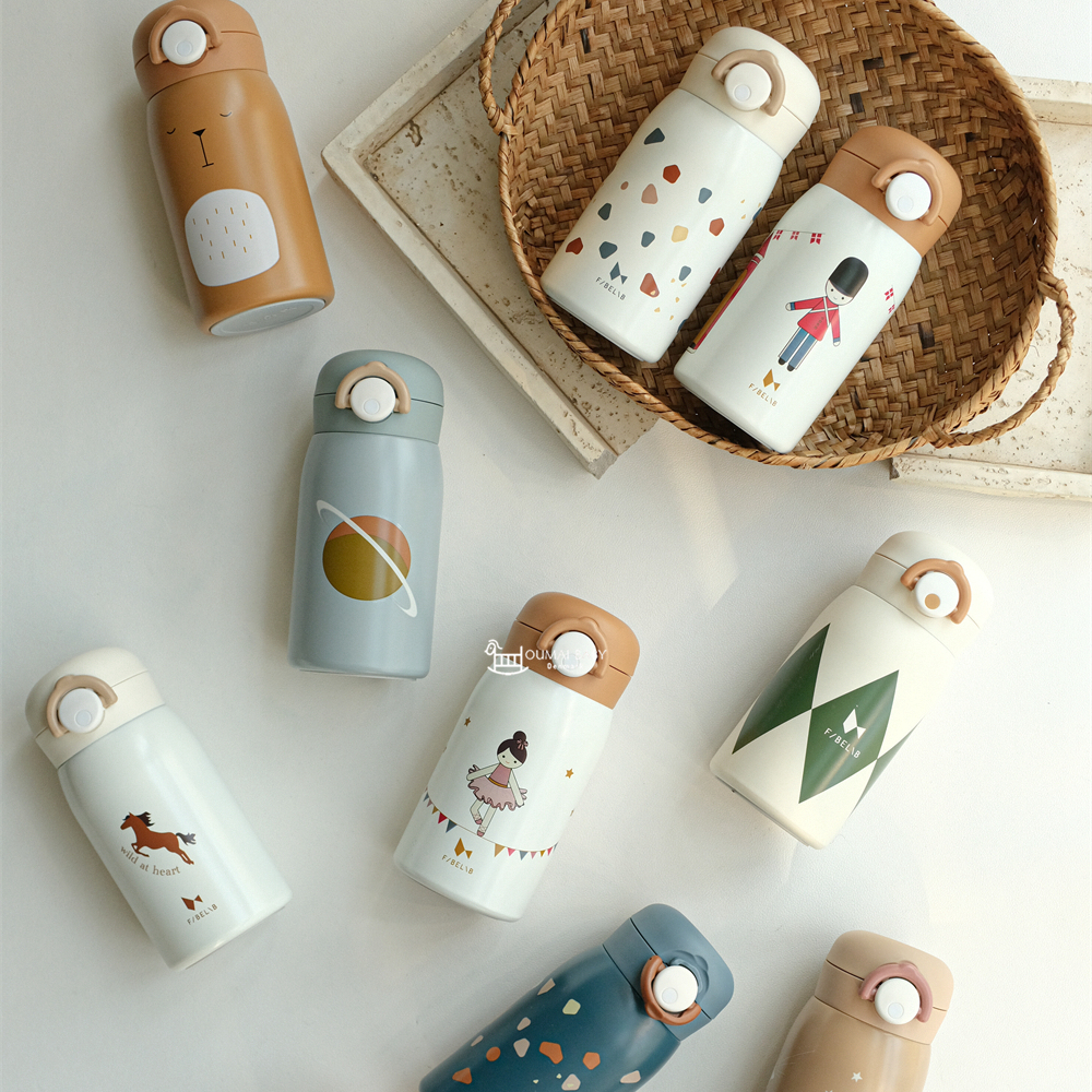 丹麦316不锈钢宝宝保温杯