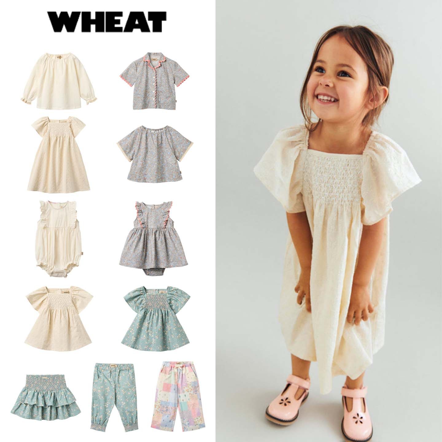 Wheat26春夏新款新生婴儿宝宝女童日常T恤连衣裙包屁裙裤子,童装/婴儿装/亲子装,套装,淘宝优惠券,粉丝福利购,淘宝优惠卷