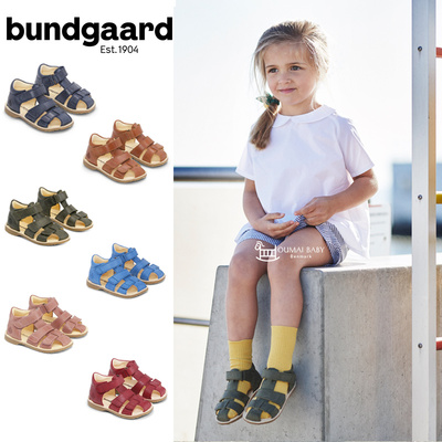 bundgaard兔子鞋儿童运动凉鞋