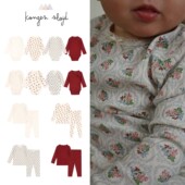 包屁衣打底衣裤 Konges Slojd25秋冬新生婴儿宝宝男女中小童长袖 子