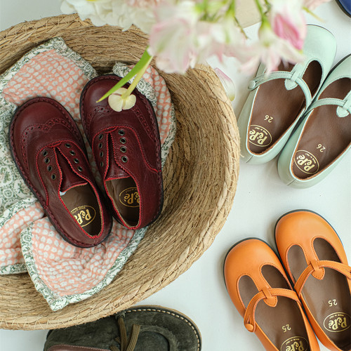 宝贝鞋男女复古儿童学院