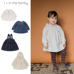 衬衫 the 宝宝女孩小童长袖 连衣裙背带裙子8 family25秋冬新款