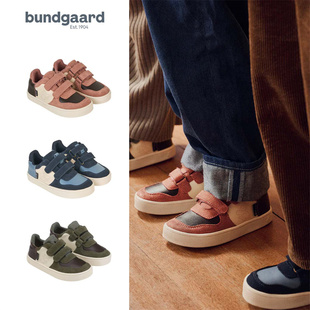 bundgaard25秋冬新款宝宝男女中小儿童休闲魔术贴板鞋四季运动鞋
