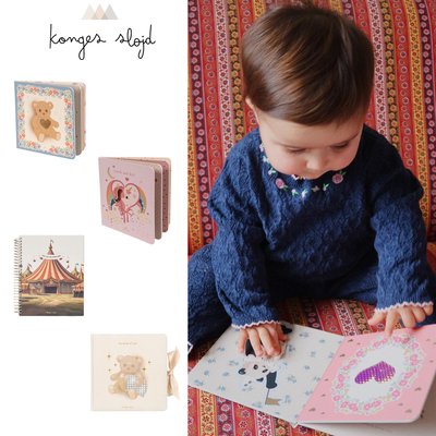 宝宝触感卡通书成长记录本