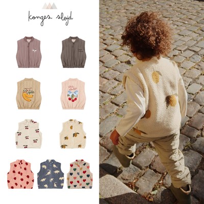 儿童摇粒绒保暖马甲背心