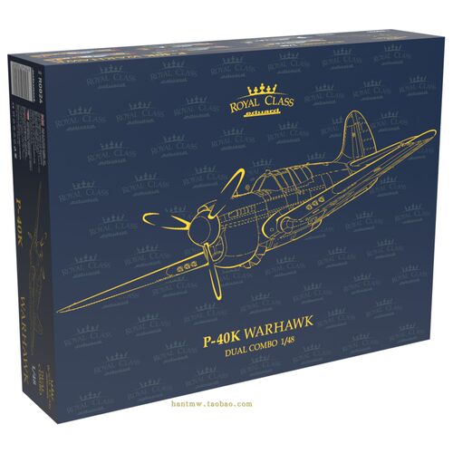 P-40K战斗机1/48模型皇家限量版
