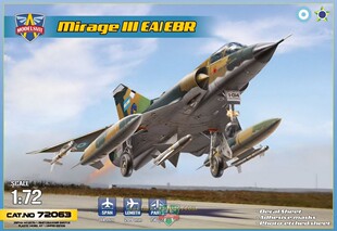 MSVIT72063幻影III/Mirage III EA/EBR战斗轰炸机1/72拼装模型