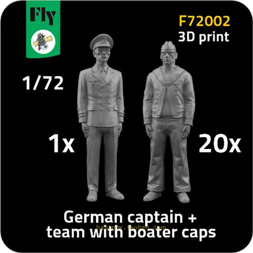 德国海军1军官10个水兵1/72兵人