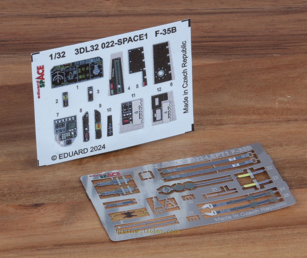 F-35B战斗机1/32打印立体座舱贴