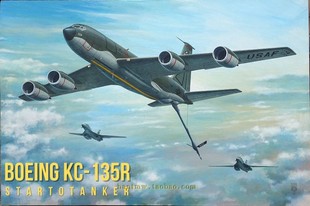 RN350美国空军波音KC-135R空中加油机1/144塑料拼装飞机模型