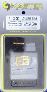 MAST-32104 1/32 Spandau LMG 08 w/ cooling jacket ver.3
