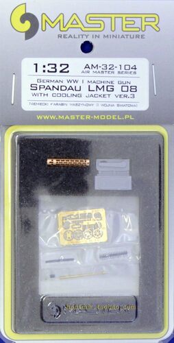MAST-32104 1/32 Spandau LMG 08 w/ cooling jacket ver.3
