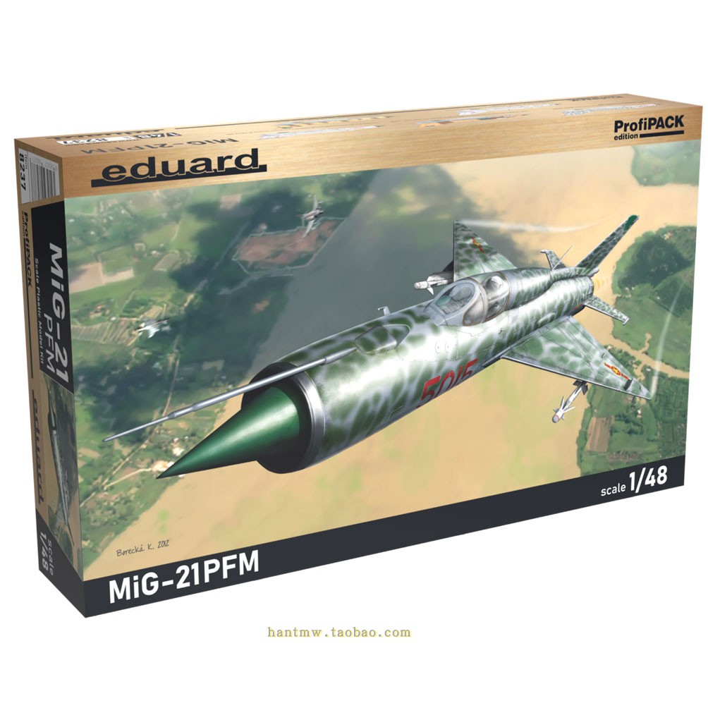 米格21PFM战斗机1/48拼装模型