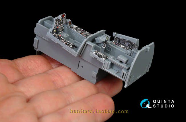 qsd-48131 f-4e鬼怪战斗机1/48拼装模型3d立体彩色座舱贴配造型村