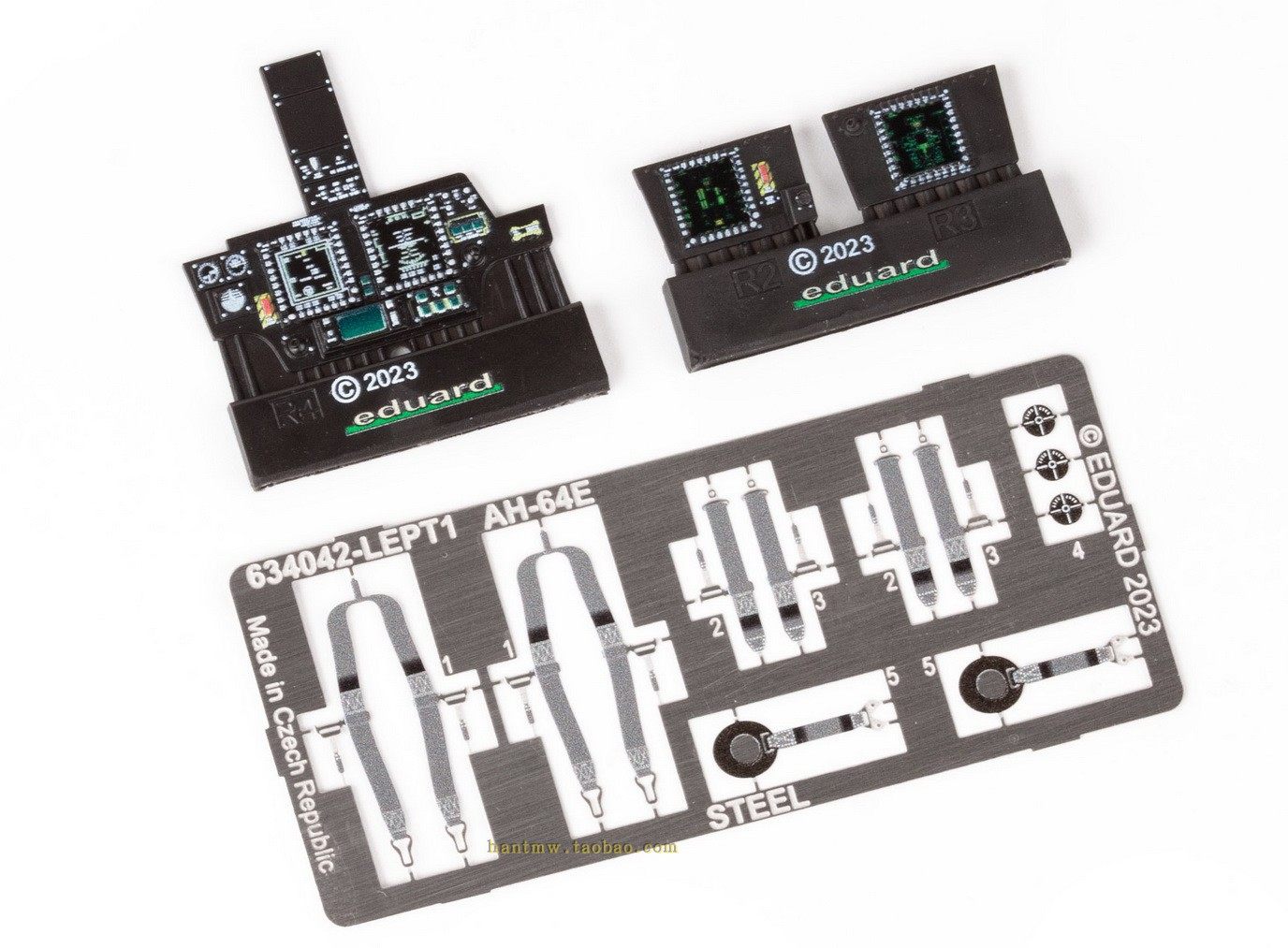 AH-64E直升机1/35树脂仪表座椅PE
