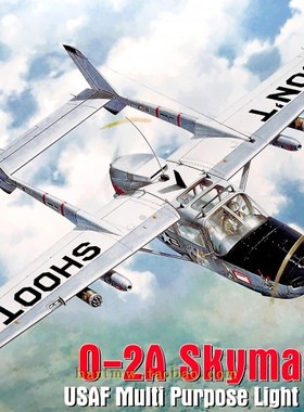 RN620塞斯纳O-2A“超级空中霸王”攻击机1/32拼装模型