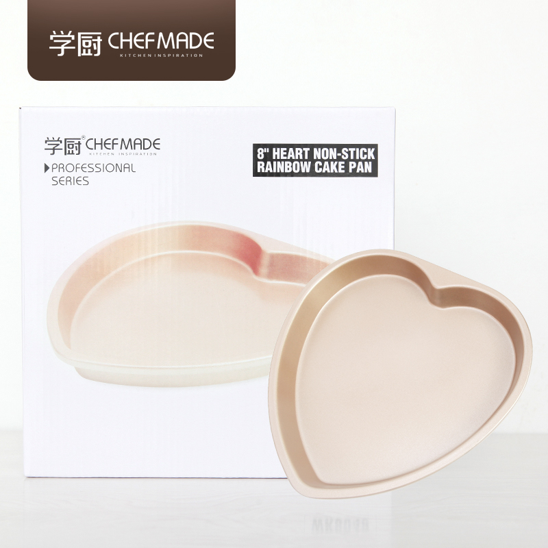 chefmade旗舰店碳钢心形模具