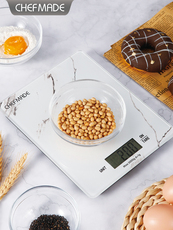 Весы 学厨小型电子秤0.1g克高精度烘焙专用秤家用水果食物称厨房专用称 Chef made