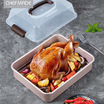 chefmade 金色13寸冷却架蛋糕面包烤网烤架冷晾网烘焙工具家用