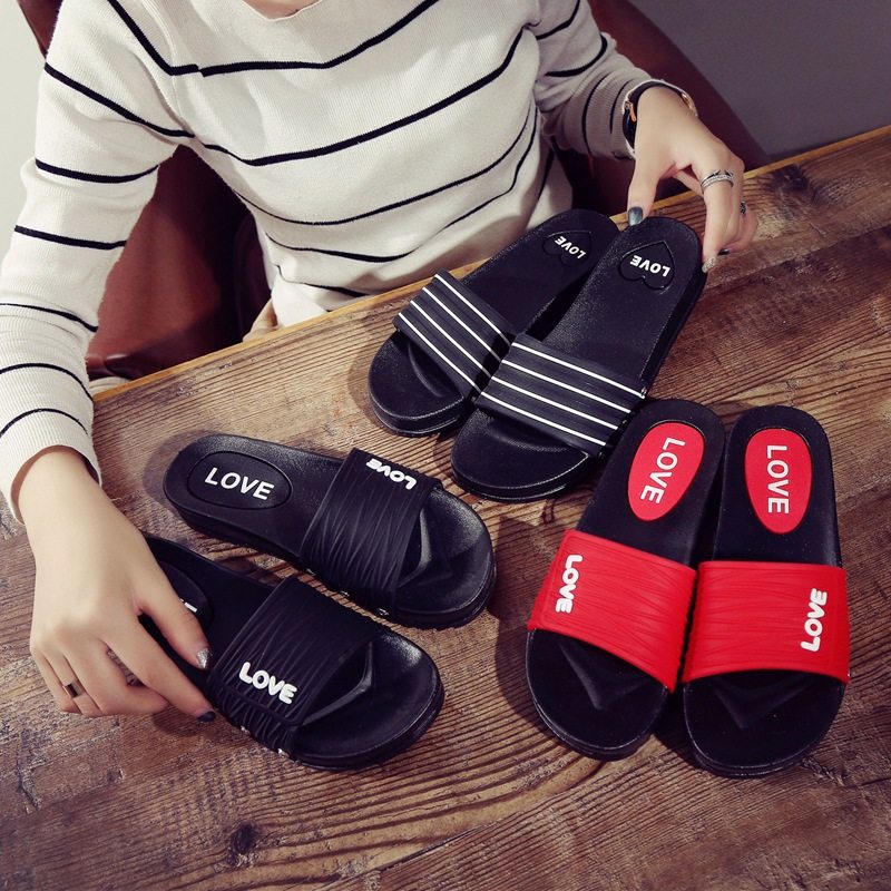 居家休闲外穿沙滩拖鞋纯色笑脸舒适防滑厚底一字拖女款时尚潮流鞋,女鞋,一字拖,淘宝优惠券,粉丝福利购,淘宝优惠卷