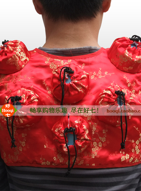 纯铜六连艾灸盒随身灸艾灸衣艾草艾条温灸器艾炙盒护肩颈部艾灸仪