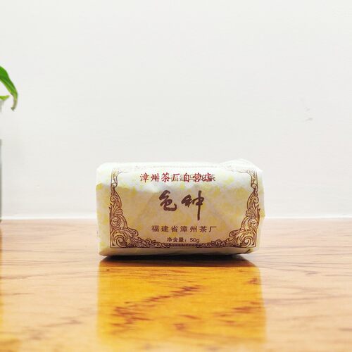 福建非遗国企出品老漳州茶厂霞漳牌色种乌龙茶茶叶传统纸包装 50g