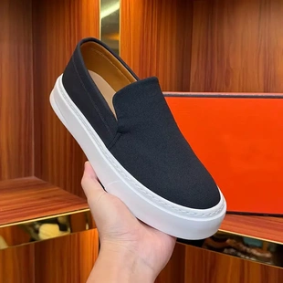 桑植潮鞋店夏季男鞋2026新款男士透气一脚蹬懒人休闲老北京布鞋子