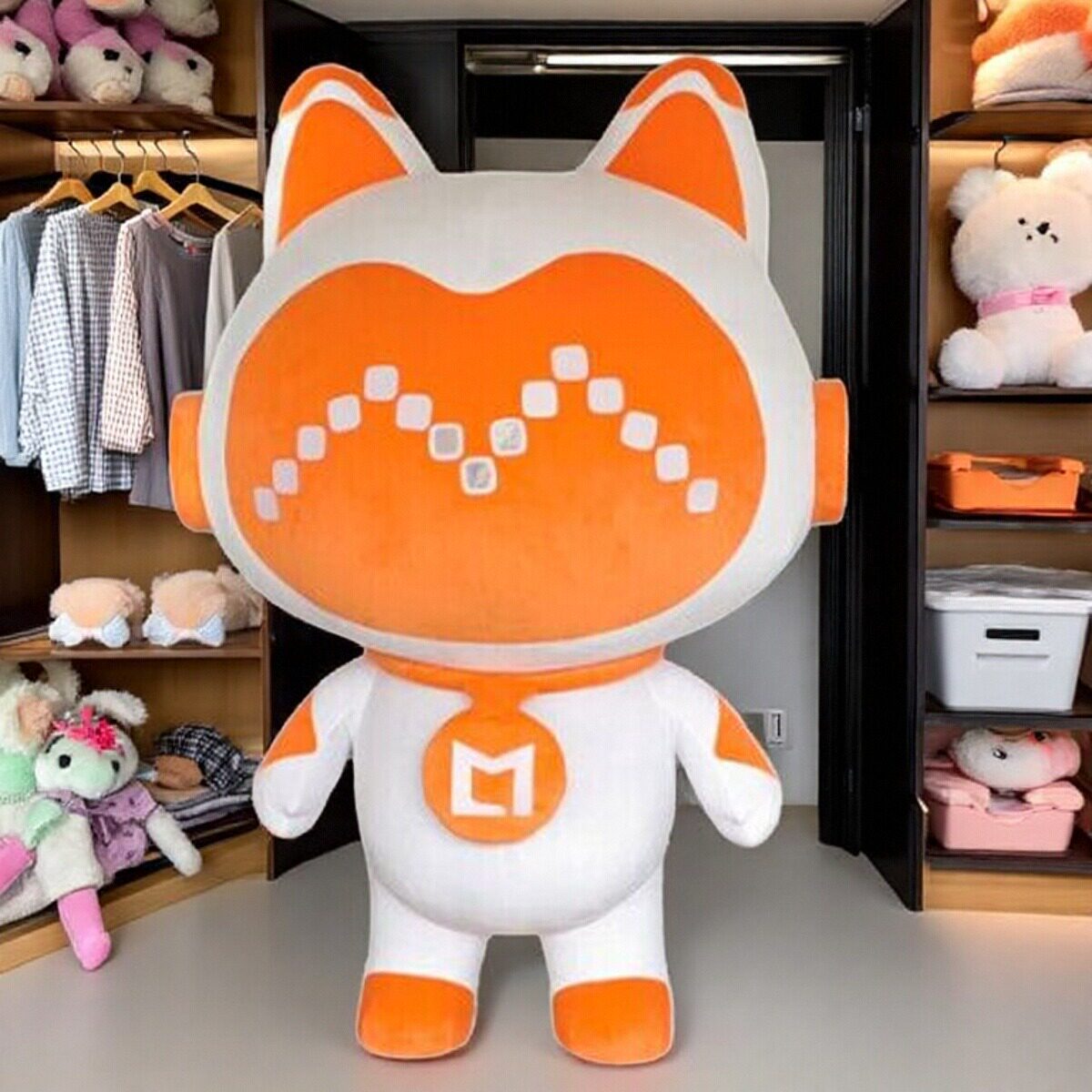 定制充气人穿道具米奥机器人表演活动行走气模演出巡演卡通人偶服