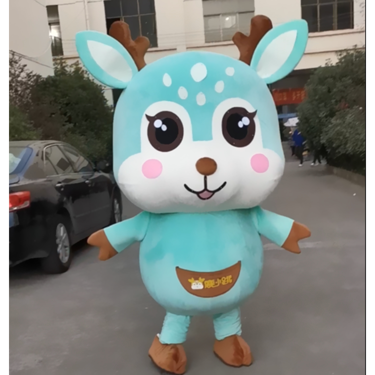 定制动漫可爱梅花小鹿人穿表演演出巡演卡通人偶布偶装扮衣服玩偶