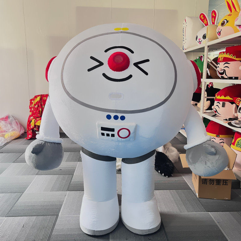 定制充气款机器人穿戴商场活动演出巡演卡通人偶布偶装扮衣服玩偶