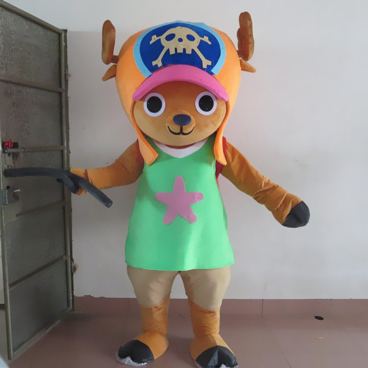定做动漫动画COS活动宣传乔巴小鹿行走演出巡演卡通人偶布偶装扮