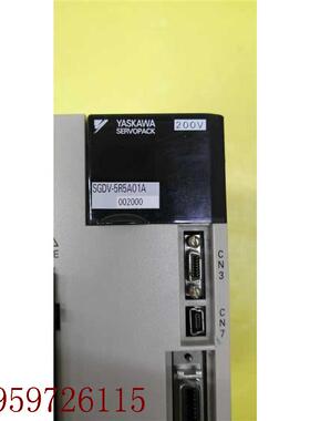 议价产品SGDV-5R5A01A002000安川词服驱动器成色漂亮保修3个