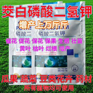 茭白磷酸二氢钾果树蔬菜花卉开花专用肥料催花保果生根壮苗叶面肥