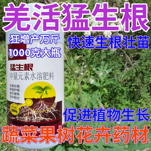 羌活猛生根生根壮苗剂果树蔬菜叶面肥狂生根生根液水溶肥料生根粉