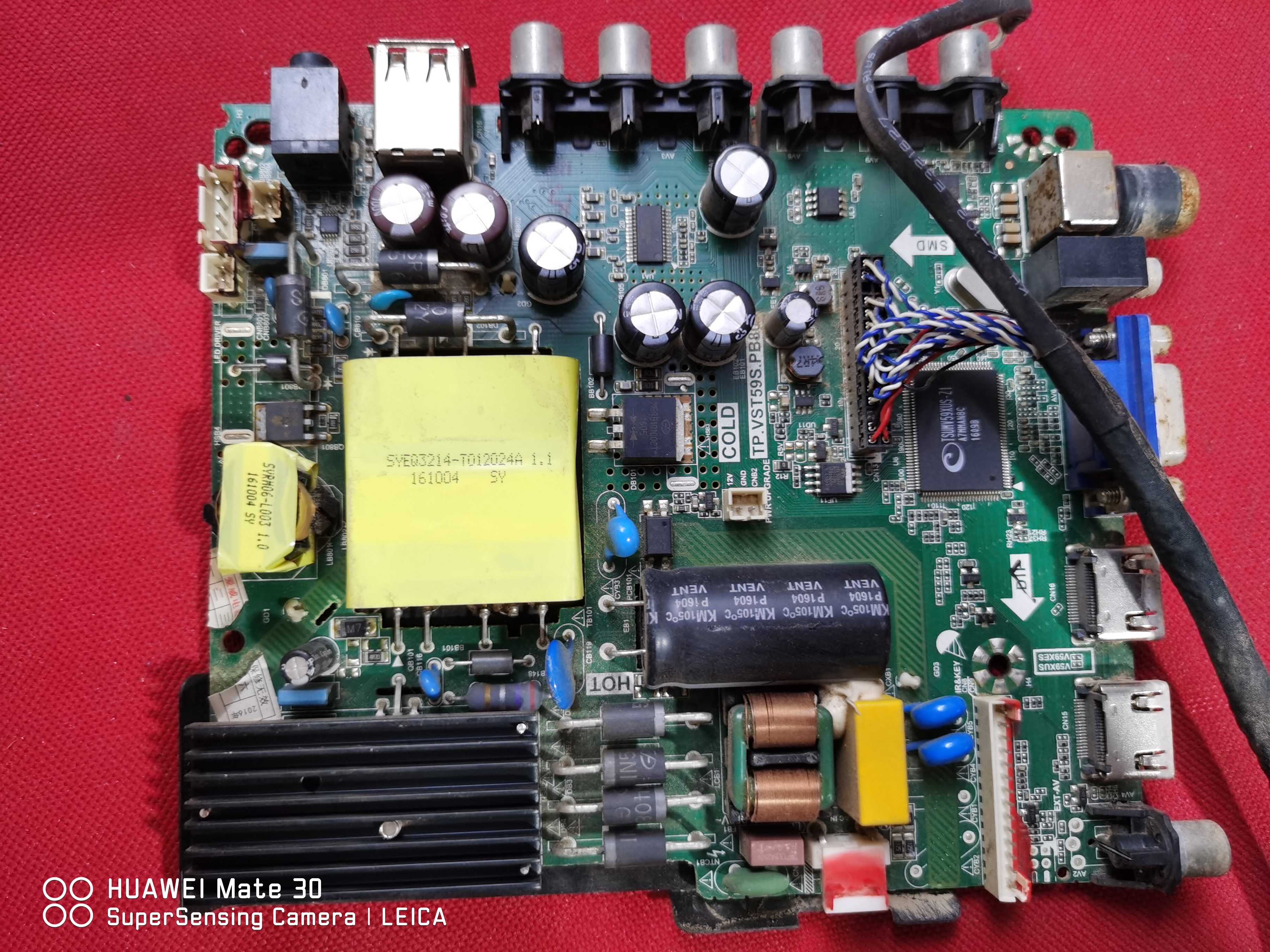 杰爱威LED46HD310 原装主板TP.VST59S.PB801 配屏TLB430DF10-05