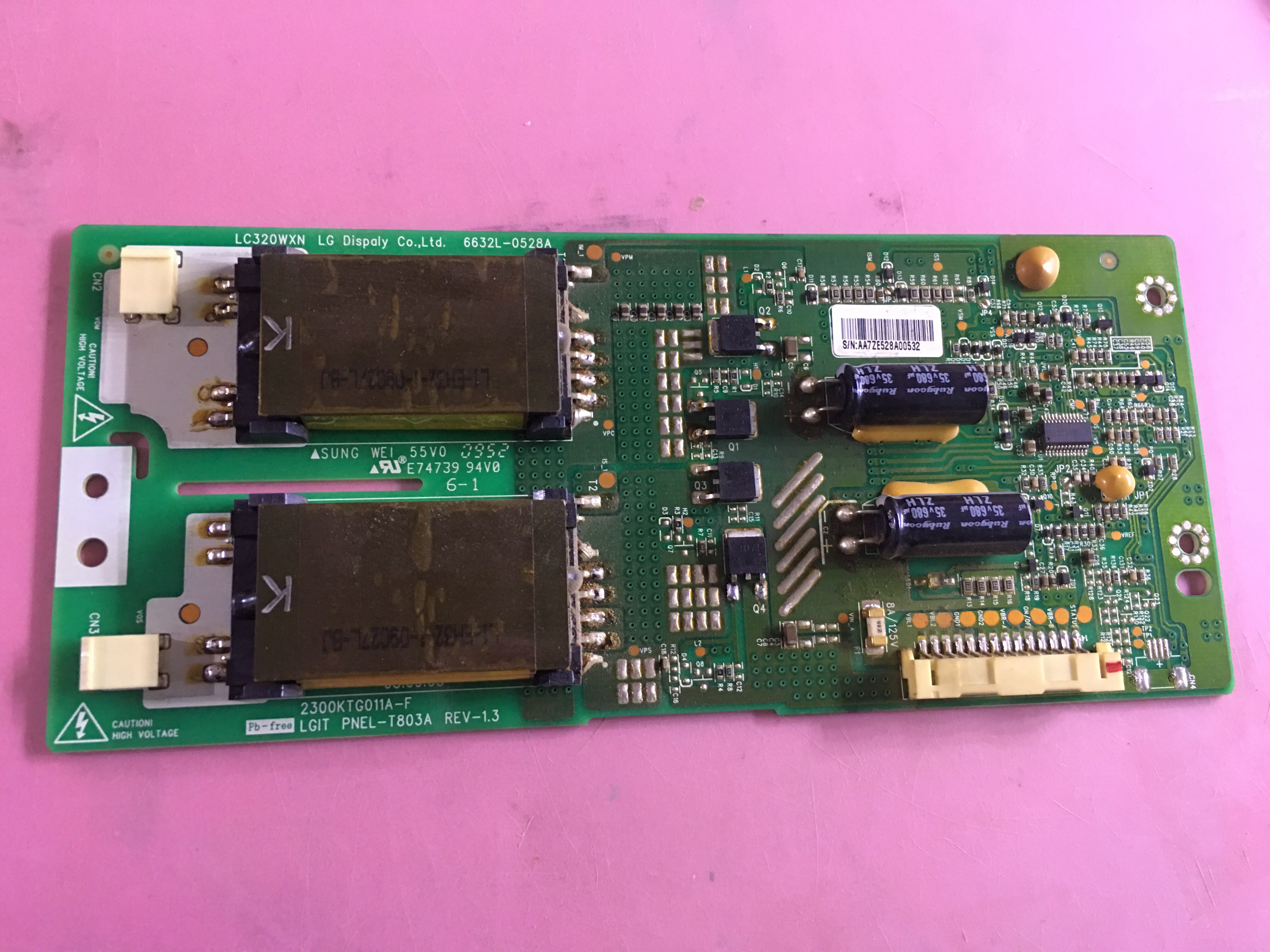 原装 LG屏 LC320WXN高压板6632L-0528A/0494A/0495A