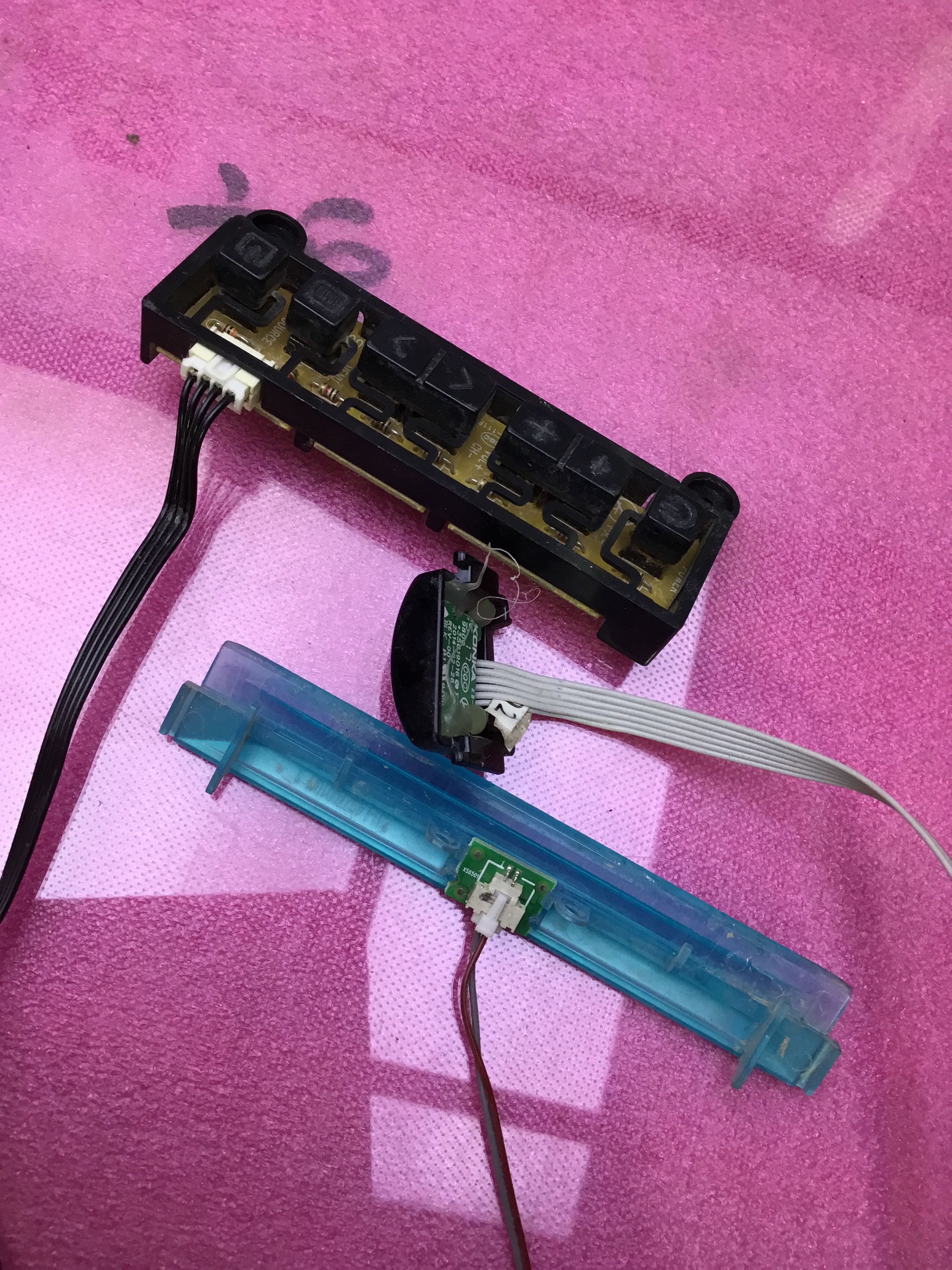 原装 液晶电视康佳LED49X2700B遥控接收板35019016 按键板 - 实物图