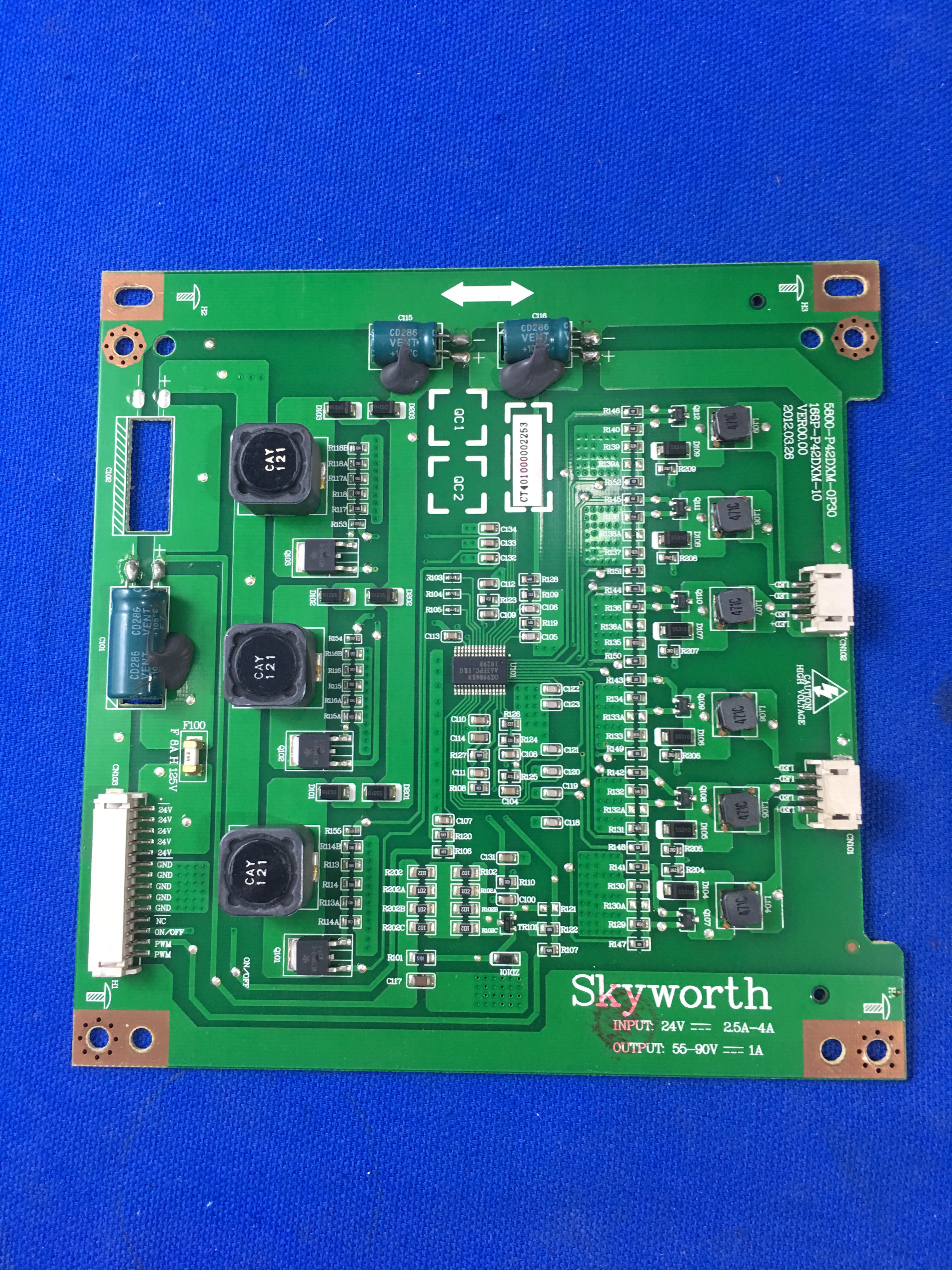 创维42E600F 42寸液晶电视升压高压恒流板背光板5800-P42DXM-0P30