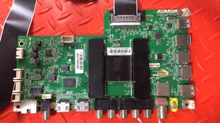 原装海尔L55H510X电视主板0091802184A V1.0熊猫屏LC546PU1I01