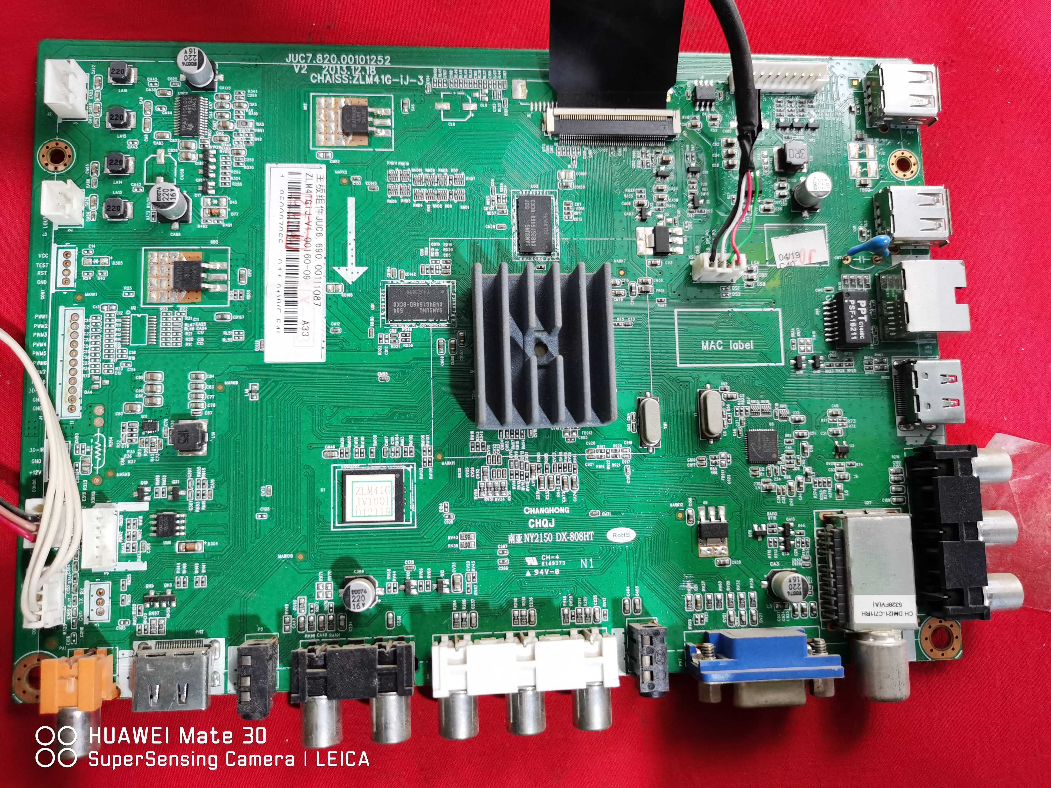 原装 长虹LED48C2080i 主板JUC7.820.00101252 屏M480F14-E1-S(C1