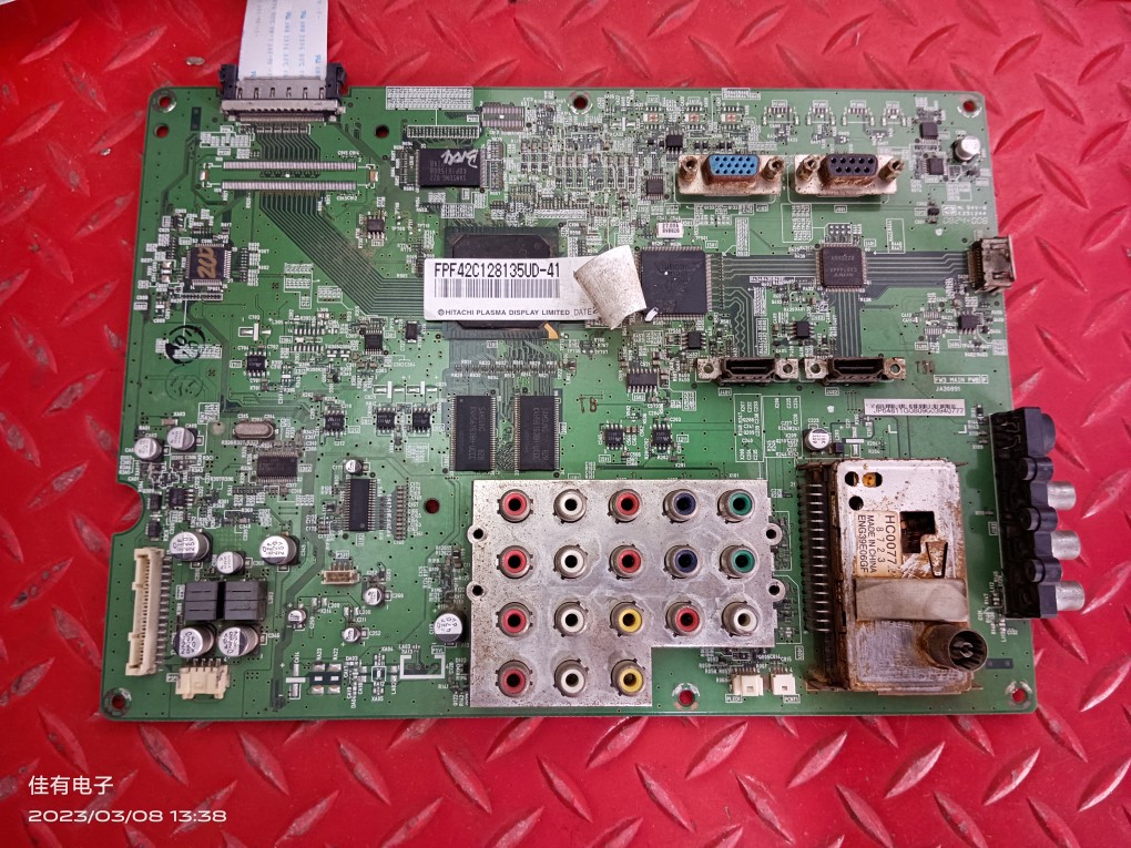 日立P42E102C主板JA30891 FW3MAIN PWB F屏FPF42C128135UD-41