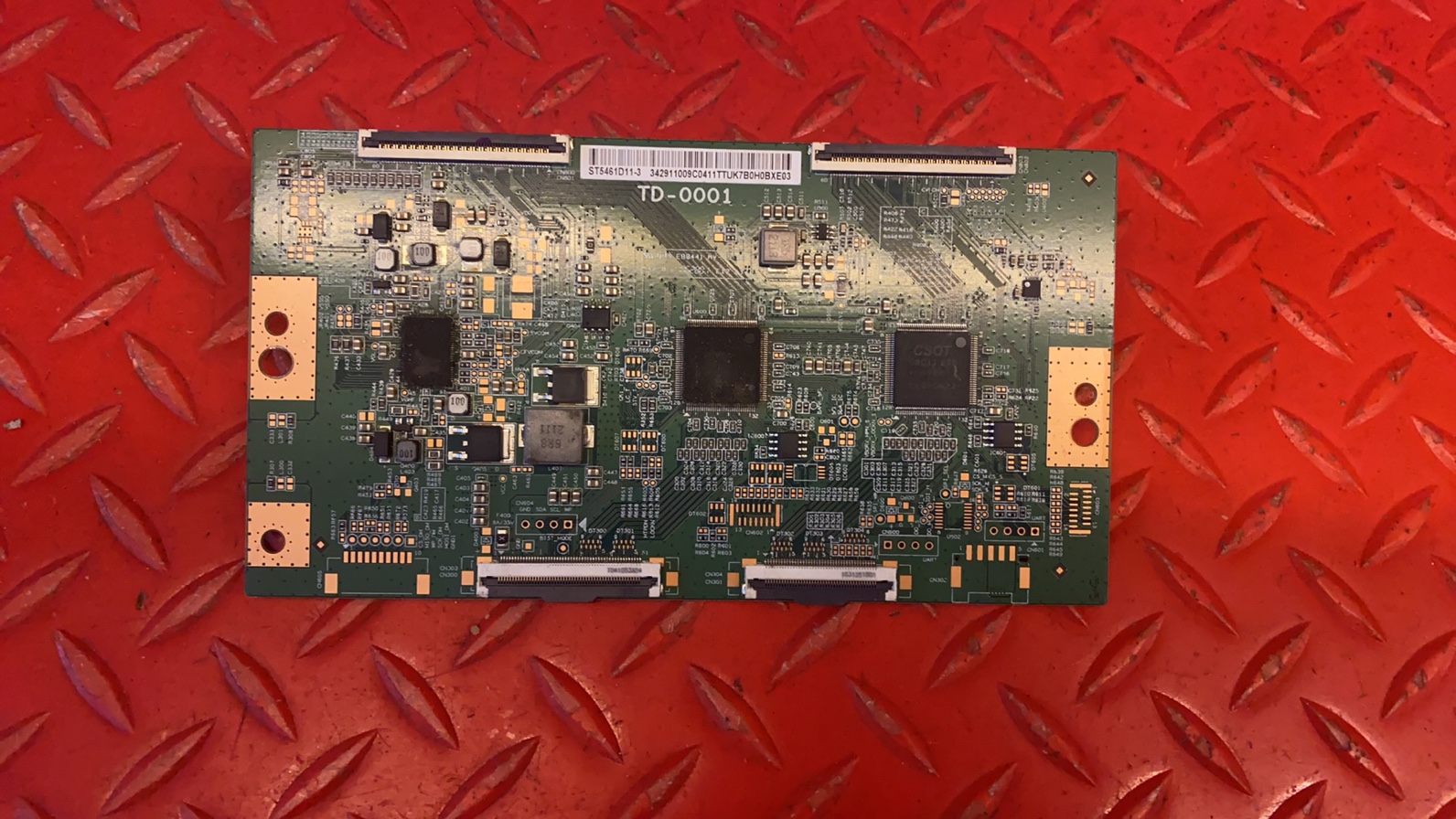 原装 红米 L55R8-X 55寸电视 逻辑板 TD-0001 ST5461D11-3 