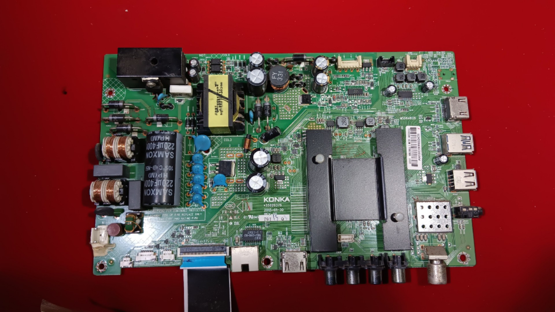 康佳LED48M2600B 主板35020376配屏72000923YT 923YT