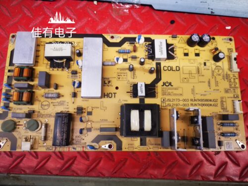 夏普4T-M70M5DA4T-M60M6DA电源板JSL2173-003 RUNTKB586WJQZ