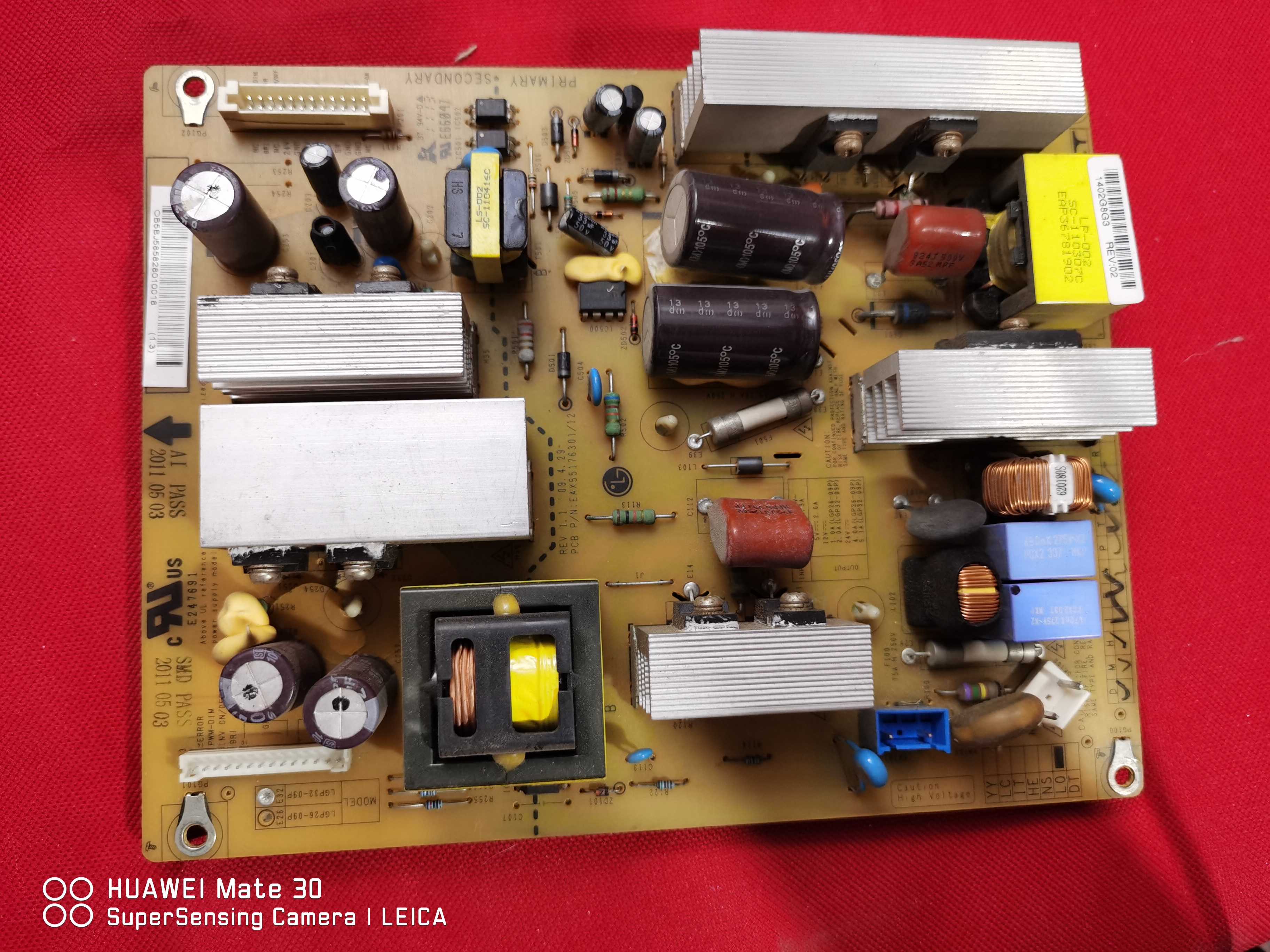 LG 32LH23UR-CA液晶电源板LGP32-09P EAX55176301/12