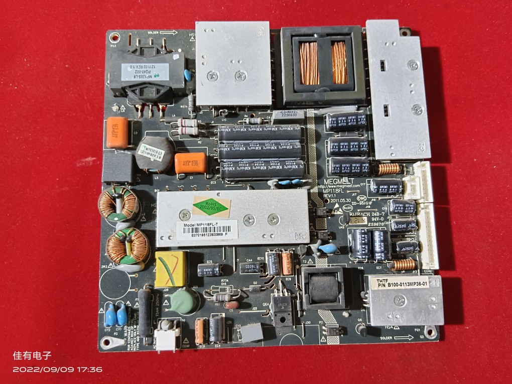 原装清华同方LE-39TX3900 39寸电源板MP118FL MP118FL-T