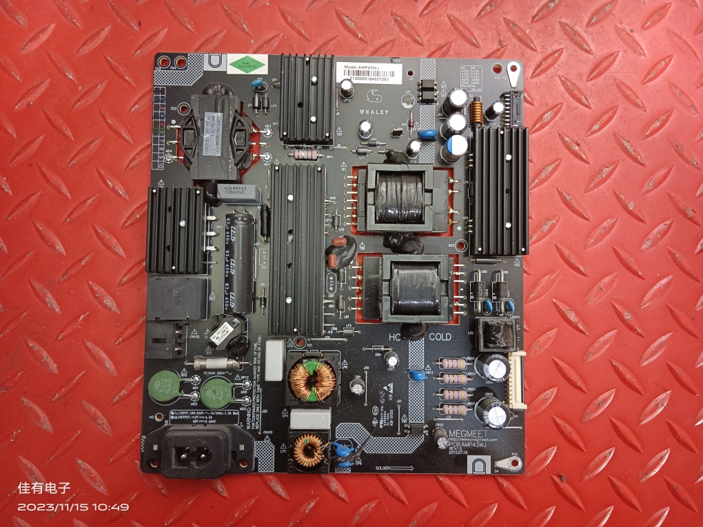 原装配件 微鲸 WTV43K1J 液晶电视电源板 AMP43WJ 43寸
