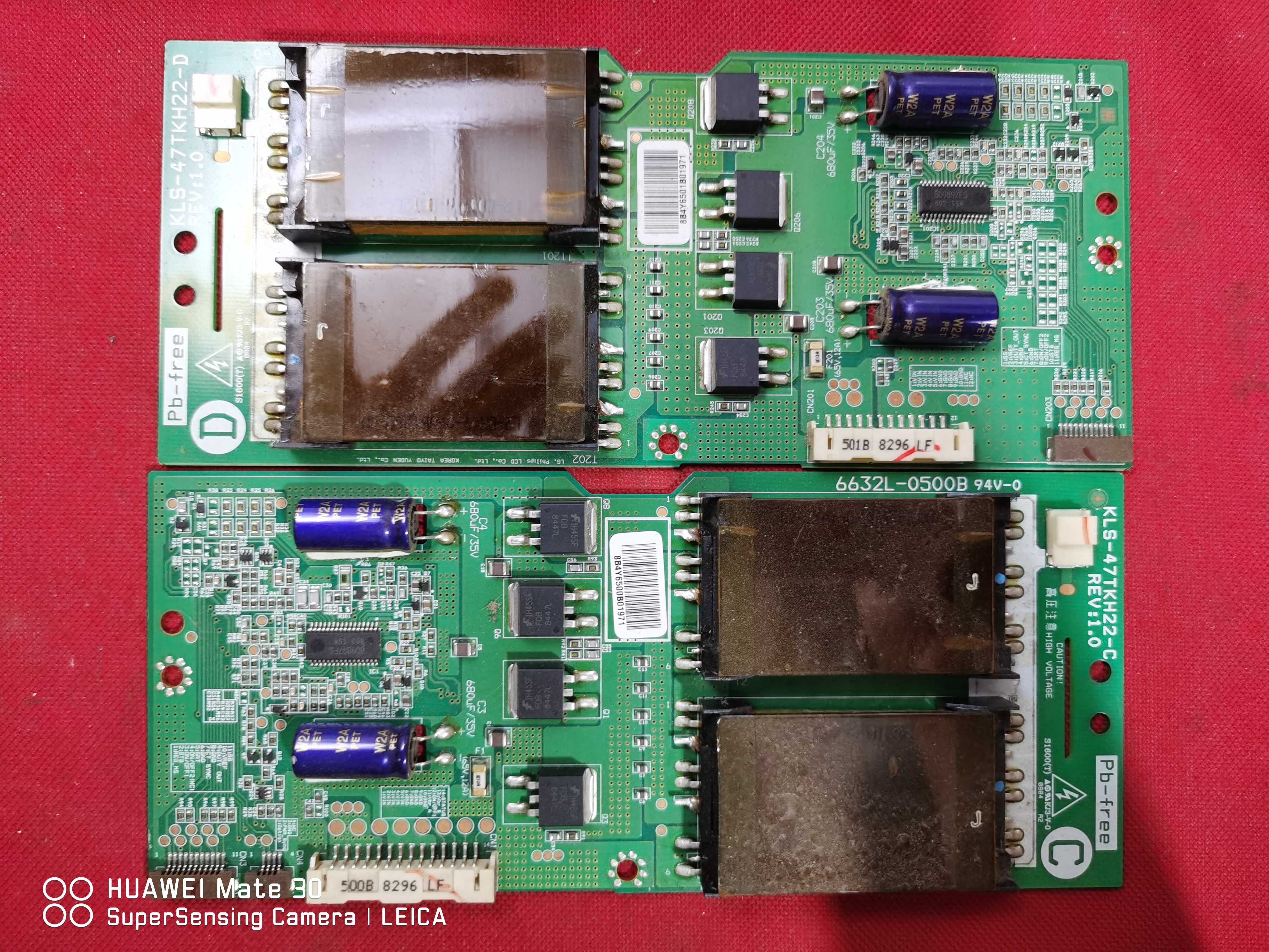 康佳LC47DS30C高压板 6632L-0500B 6632L-0501B 屏LC470WXN