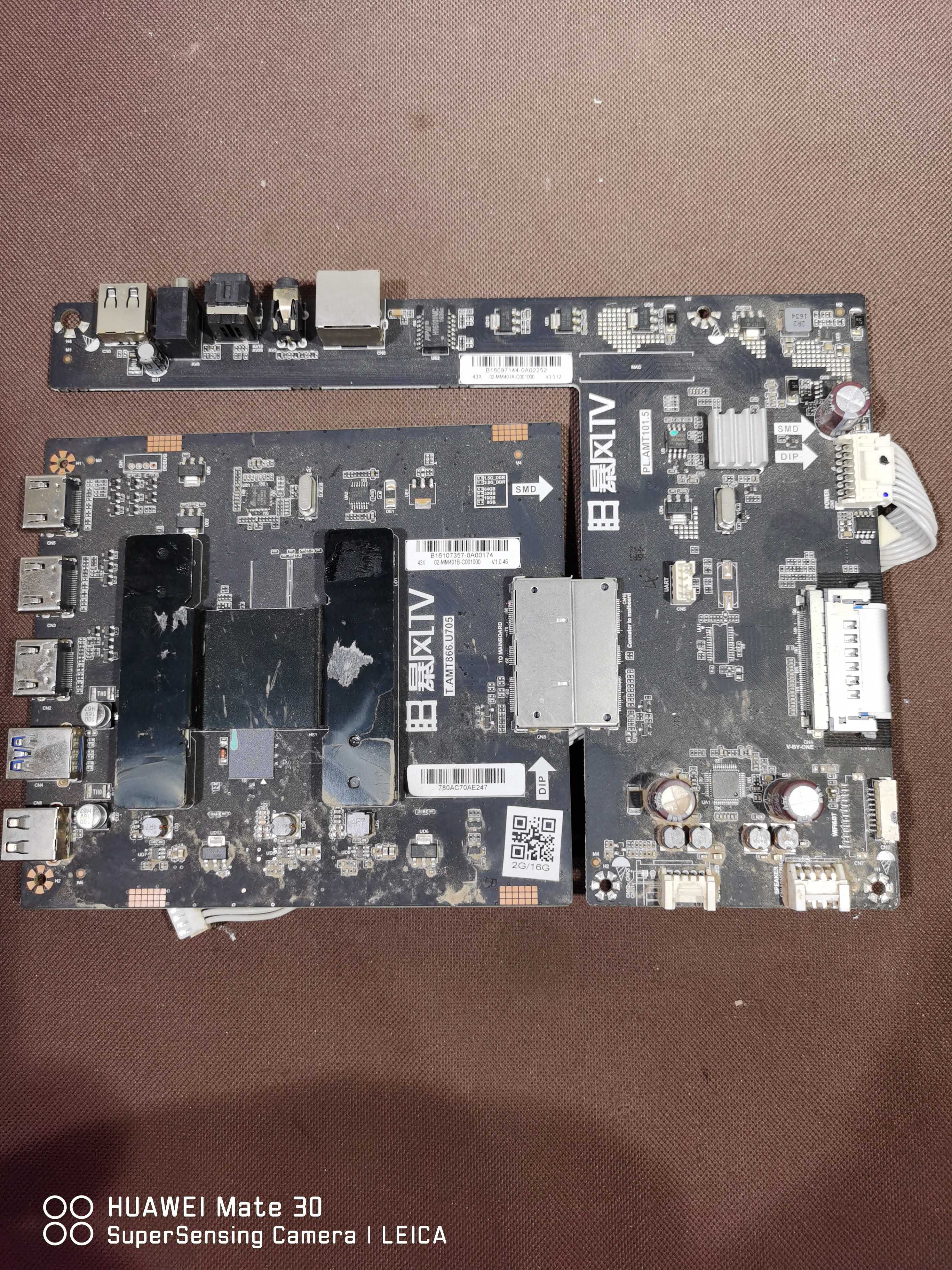 一套 原装暴风B43C51主板PL.AMT101.5 T.AMT866.U705屏LVU430LGDX