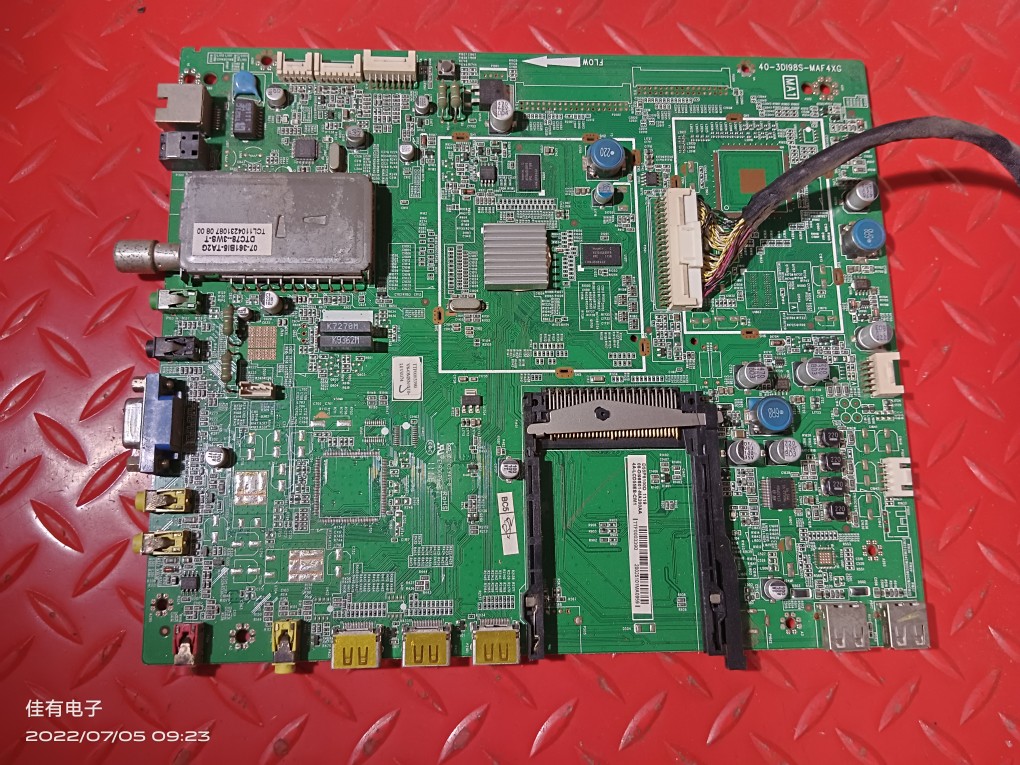 液晶电视配件TCL D55P6100D主板 40-3DI98S-MAF4XG配V546H1-LS1